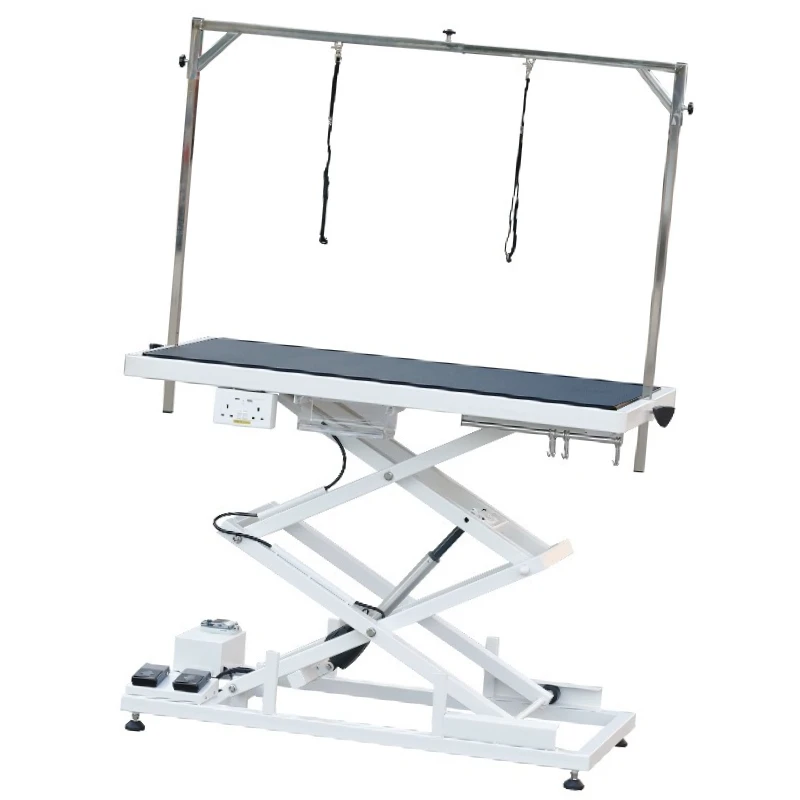 2026 Electric Accordion Table, Expandable Lifting for Pet Grooming