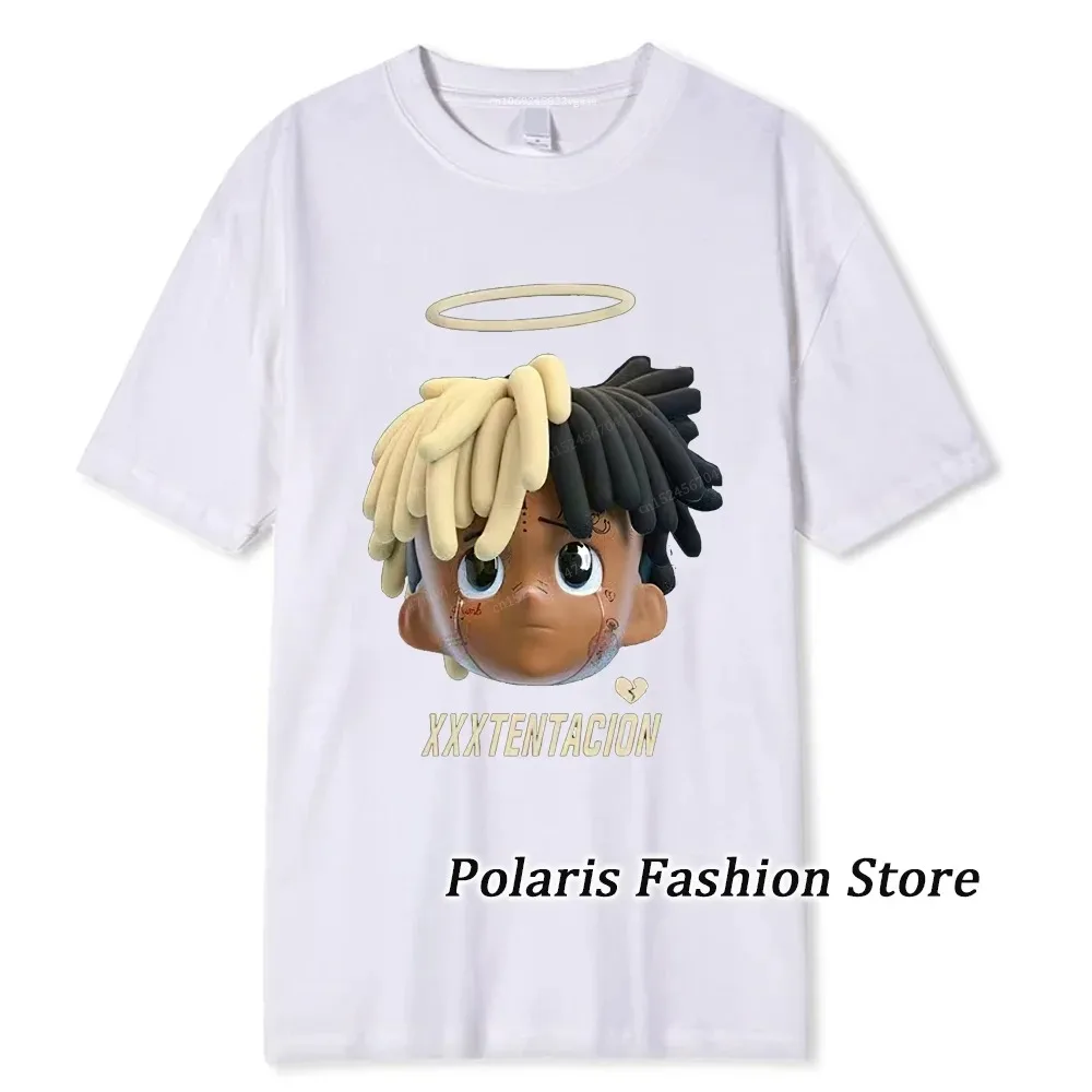 2024 XXXTentation T Shirt Rapper Tshirts Hip Hop Tee Shirt Vintage Oversized Clothes Free Shipping