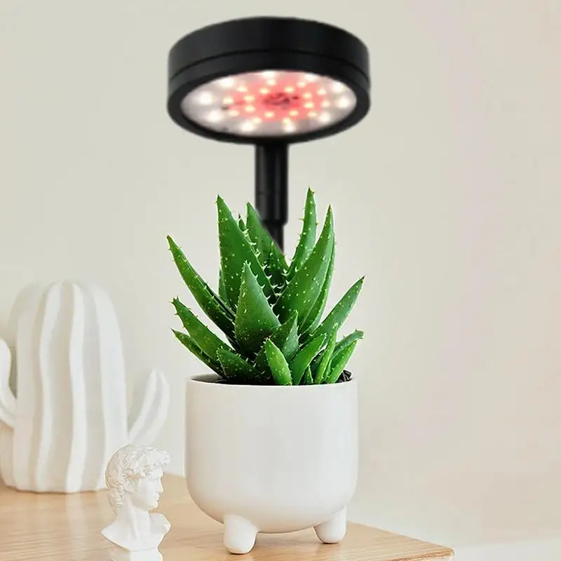 Grow Lights For Indoor Plants Clip LED Grow Lights For Indoor Plants Spectrum Growing Lamp Auto On Off Timing 4 4 8 12Hrs