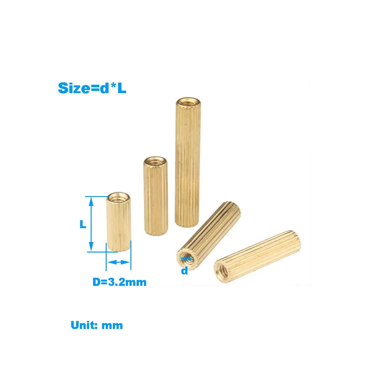 

Double Pass Circular Embossed Copper Column / Circular Security Monitoring Copper Column / Double Headed Screw Column M2