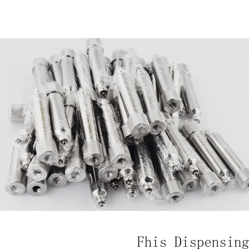 Stainless Steel Cones Metal Dispensing Syringe 10cc Corrosion Resistant