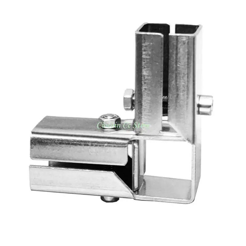 X90F Square Tubing Adapter Stainless Steel Square Tube Pipe Fitting Easy to Install