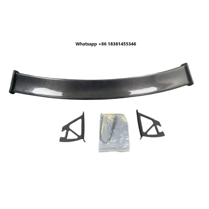 

High Quality WET Carbon Fiber Rear Spoiler Carbon Wing for W204 C C20 C220 C63 BS Style