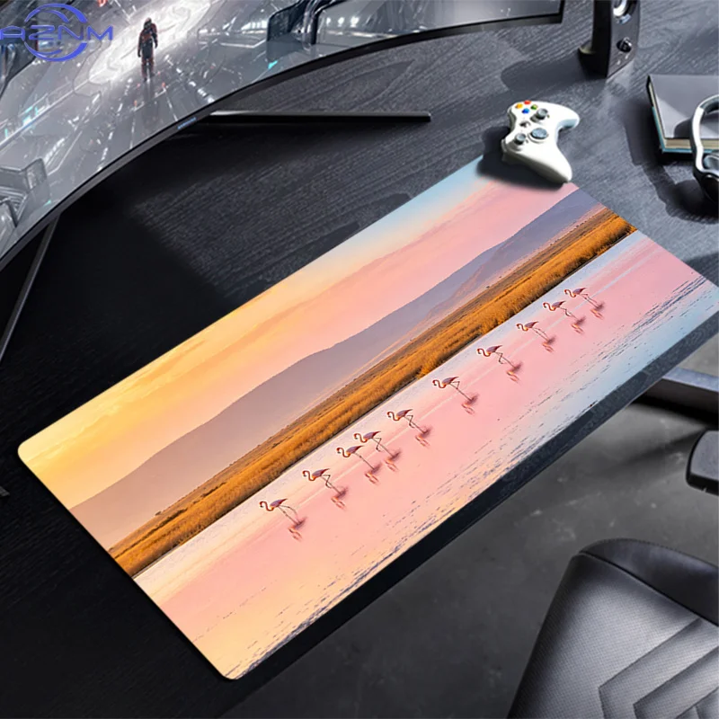 Mouse Pad natural scenery Anime Gaming Accessories Varmilo Keyboard Desk Mat Gabinete Gamer Carpet Mousepad Mouse Mats