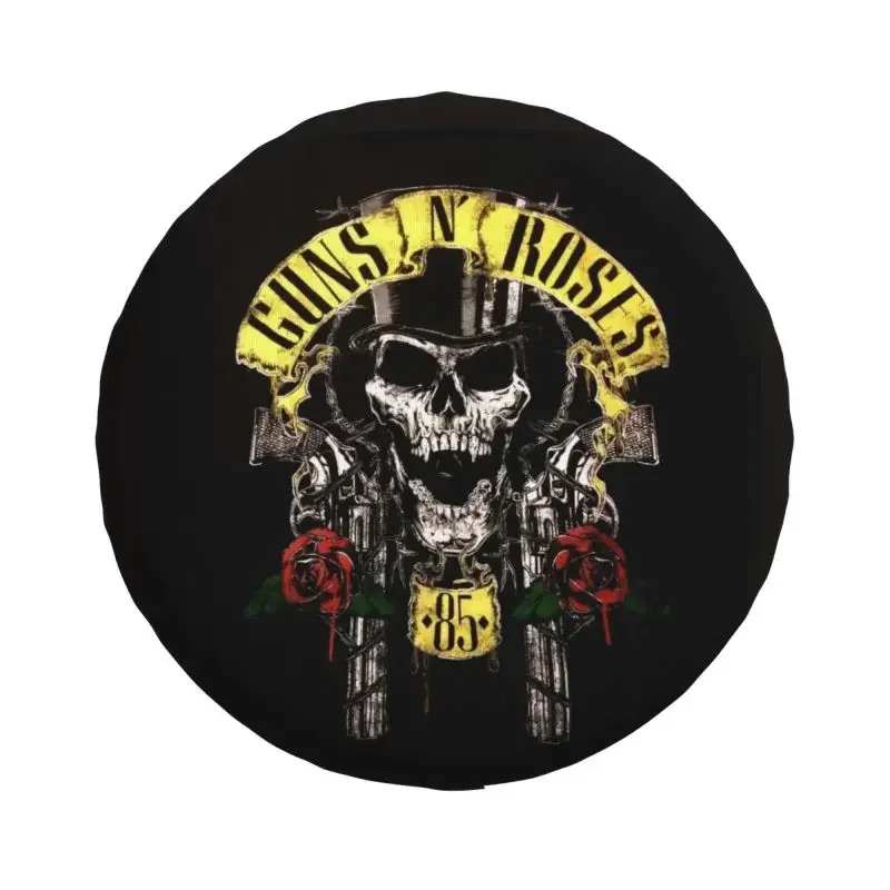 Guns N Roses 85 Spare Tire Cover for Suzuki Mitsubish Heavy Metal SUV RV Car Wheel Protectors Accessories 14