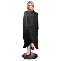 New Hair Cutting Salon Hairdressing Hairdresser Cloth Gown Barber Black Waterproof Hairdresser Apron Haircut Capes Hair Cutting