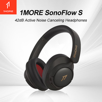 1MORE SonoFlow S Active Noise Canceling Wireless Headphones 42dB ANC Bluetooth Headsets Hi-Res Audio  90H Playtime
