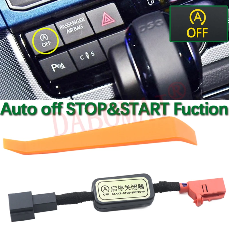 Auto Stop Start Engine System Device OFF Control Sensor Plug Stop Cancel Cable for For VW Volkswagen Multivan T5 T6 Golf 6 Caddy