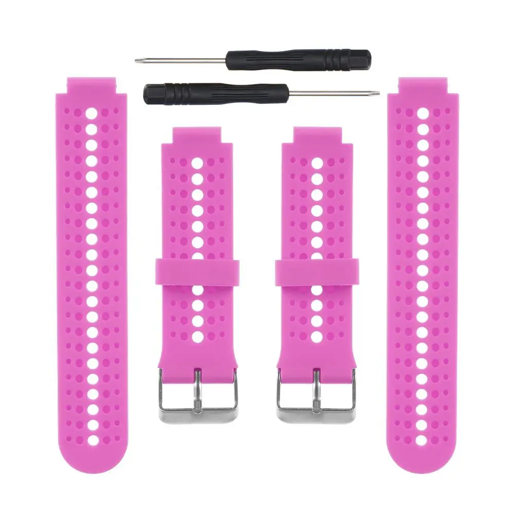 New Smart watch Sport Wristbands Silicone Watch Band Replacement Bracelet Strap For Garmin Forerunner 220/230/235/620/630/735