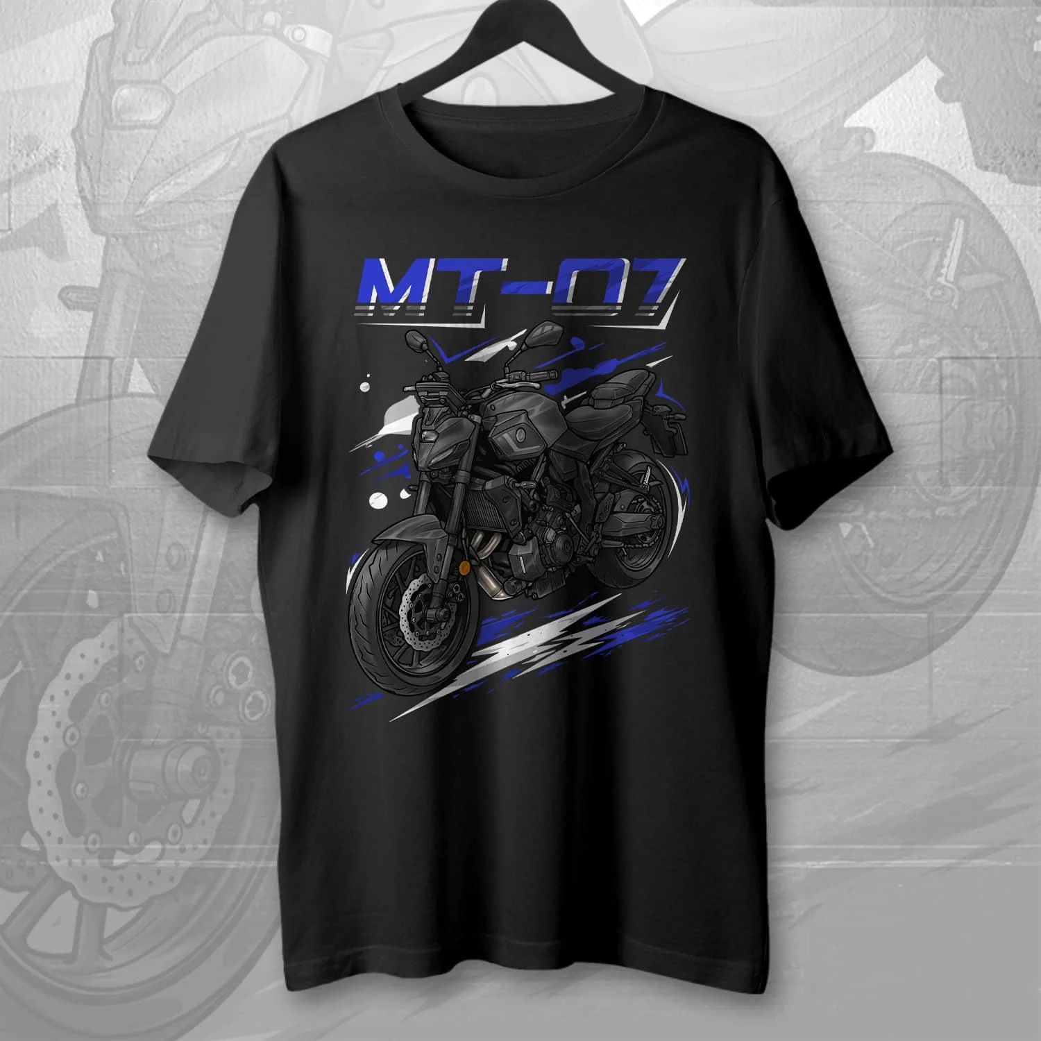 2021-2025 Models Japanese MT-07 Motorcycle T-Shirt 100% Cotton O-Neck Short Sleeve Summer Casual Mens T-shirt Streetwear