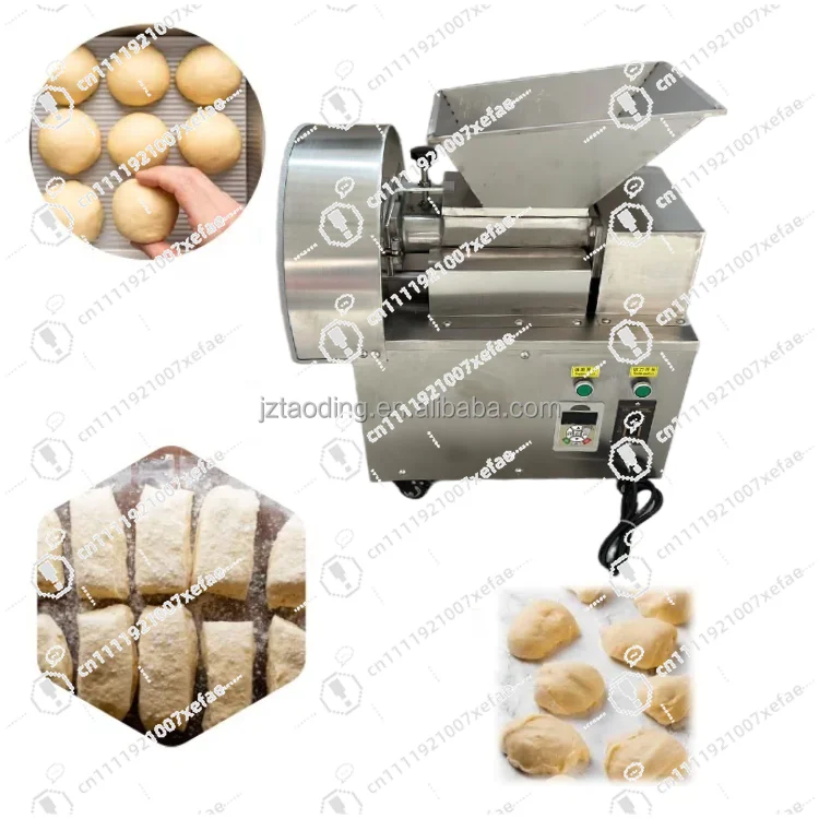 110V 220V Bakery Small Dough Divider Bread Dough Cutting Machine Automatic Pizza Dough Divider Round Machine