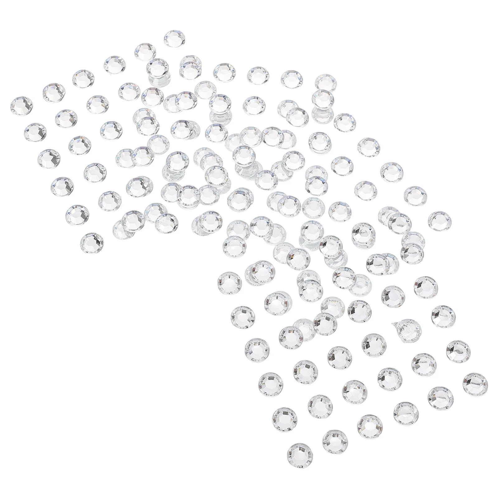 250Pcs Children Crystal Rhinestone Stickers 10mm DIY Craft Gems Self Adhesive Decorations Round Rhinestones Glitter Rhinestones