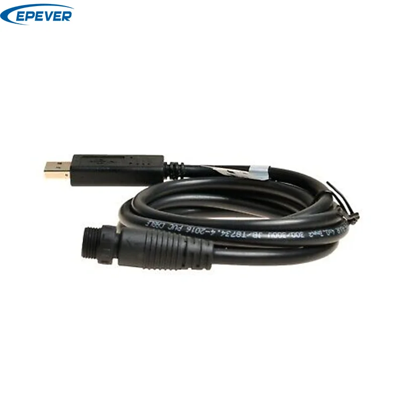 EPever CC-USB-RS485-150U-4LLT PC Communication Cable Applies to EPEVER Tracer-BP and Tracer-BPL, etc Waterproof Connector Design