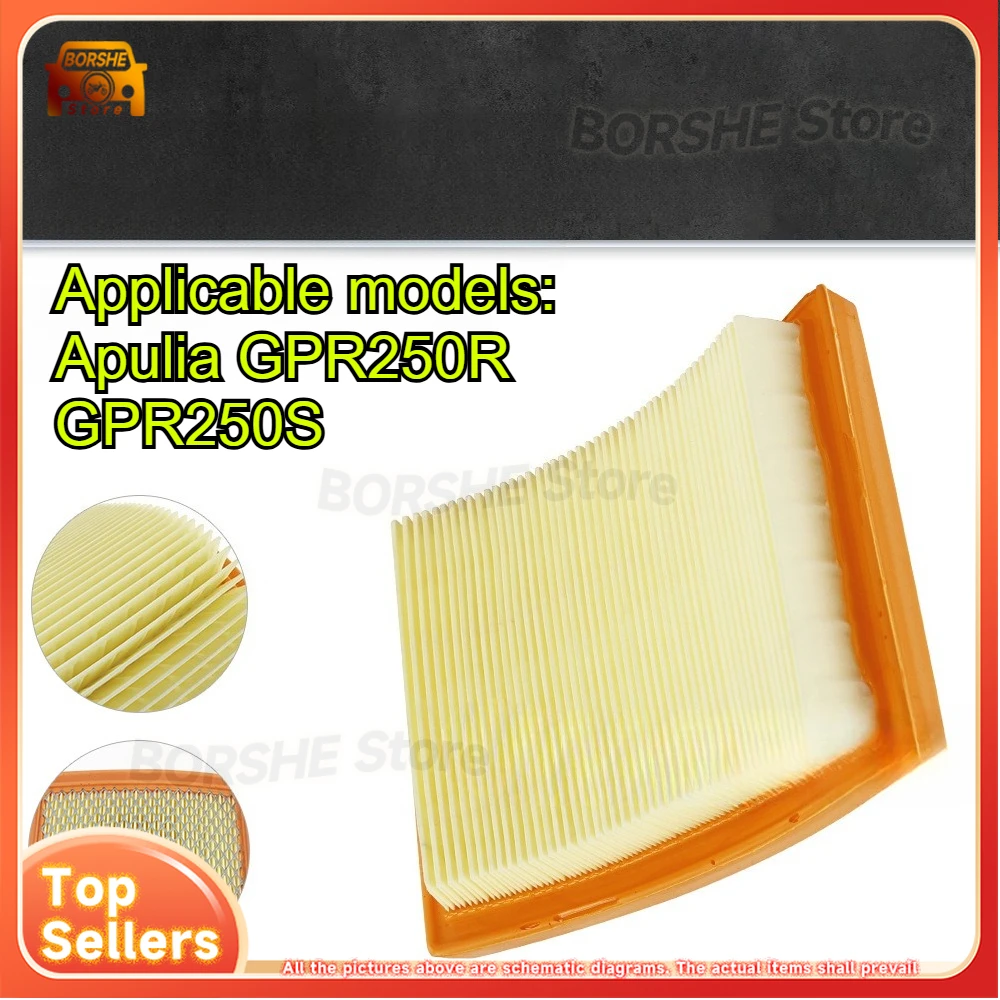 

2025 Suitable for Apulia motorcycle air filter, air compartment air filter accessories
