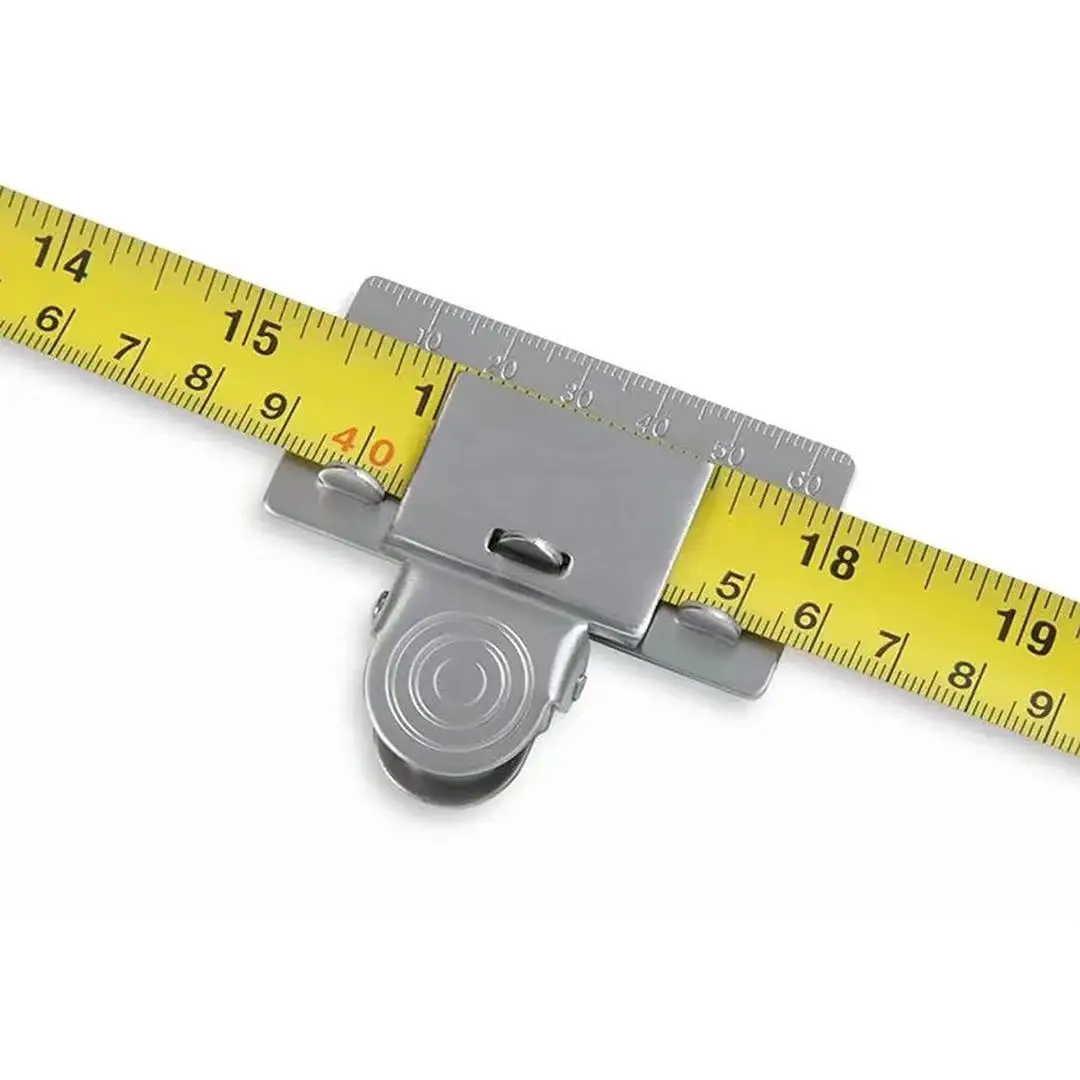 Positioning Tape Corner Measures Metal Measuring Tape Clip Holder Precise Clear Measuring Woodworking Locate Tool  Accessories