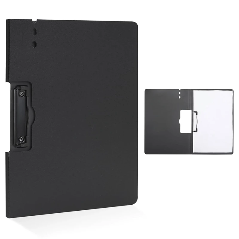 A4 Foldable Clipboard With Cover, Non-Punch Binder, Letter Paper Folder, Used In Schools And Business Offices