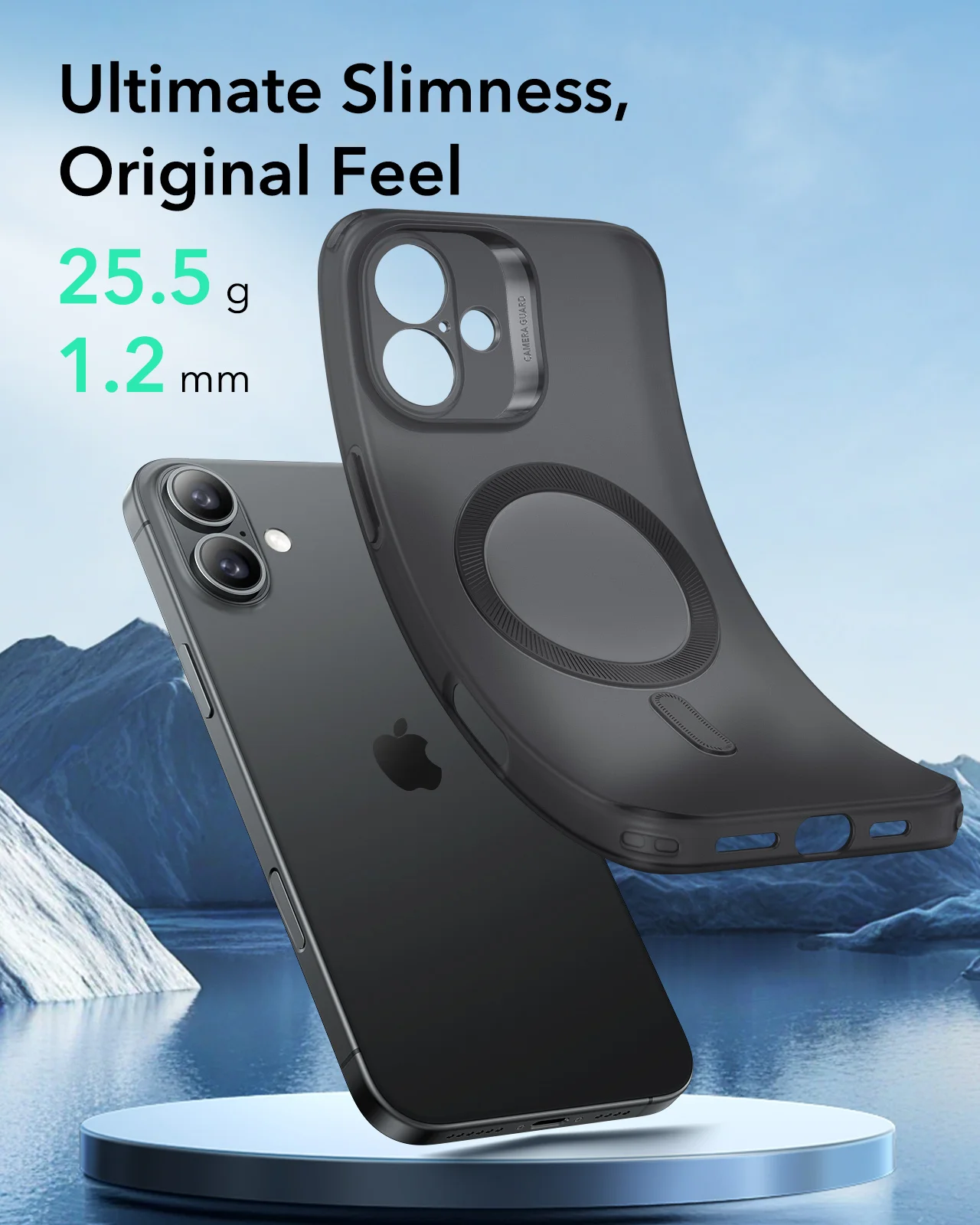 Etui magnetyczne ESR do iPhone'a 16 Pro Max, odporne na żółknięcie i zarysowania, matowe etui na telefon do iPhone'a 16/15/14/13 — zdjęcie produktu 3