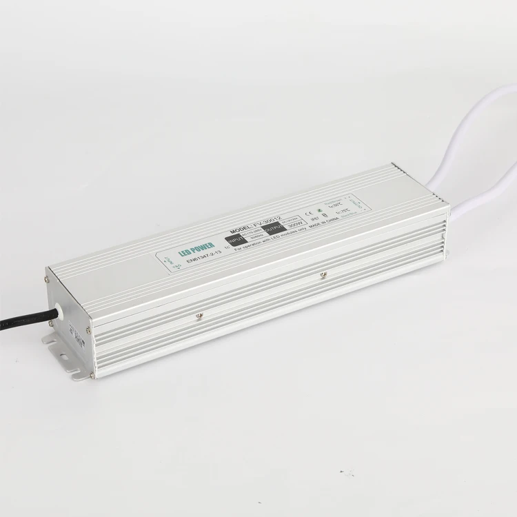 Alimentation LED haute puissance pour éclairage d'affichage, DC12V 300W IP67, étanche