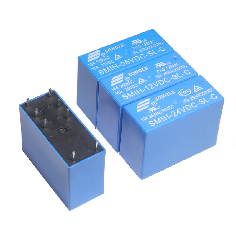 【2PCS】SMIH-05VDC-SL-C SMIH-12VDC-SL-C SMIH-24VDC-SL-C 5V 12V 24V 16A 6PIN Original Relay SMIH-05VDC-SL-A