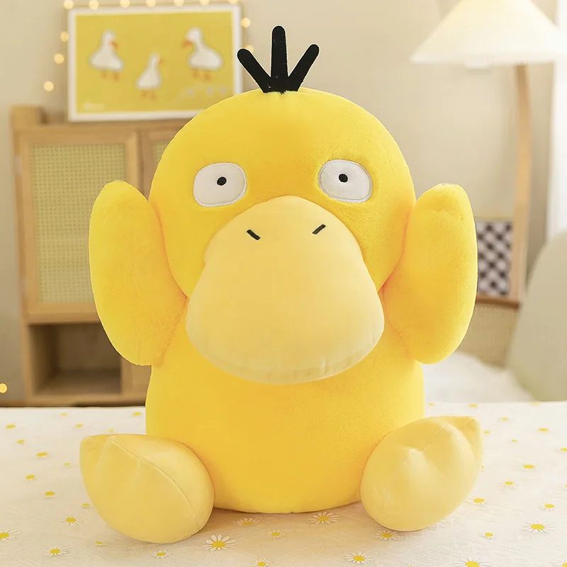 

Плюшевая игрушка Pokemon Psyduck, 35-60 см, милая набивная аниме мультяшная и милая мягкая кукла, подушка, подарок на день рождения для девочки, мальчика, декор для комнаты