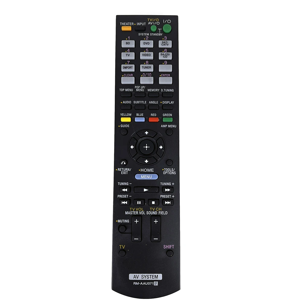 

Remote Control use For Sony AV Receiver RM-AAU071 HT-CT350 HT-CT350HP HT-SF470 HT-SS370 HT-SS370HP STR-DH510 STR-KS370 STR-KS470