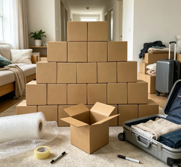 25 Pack 6x6x6 Inches Corrugated Cardboard Box Small Shipping Cube Boxes for Mailing Packing Moving Storage