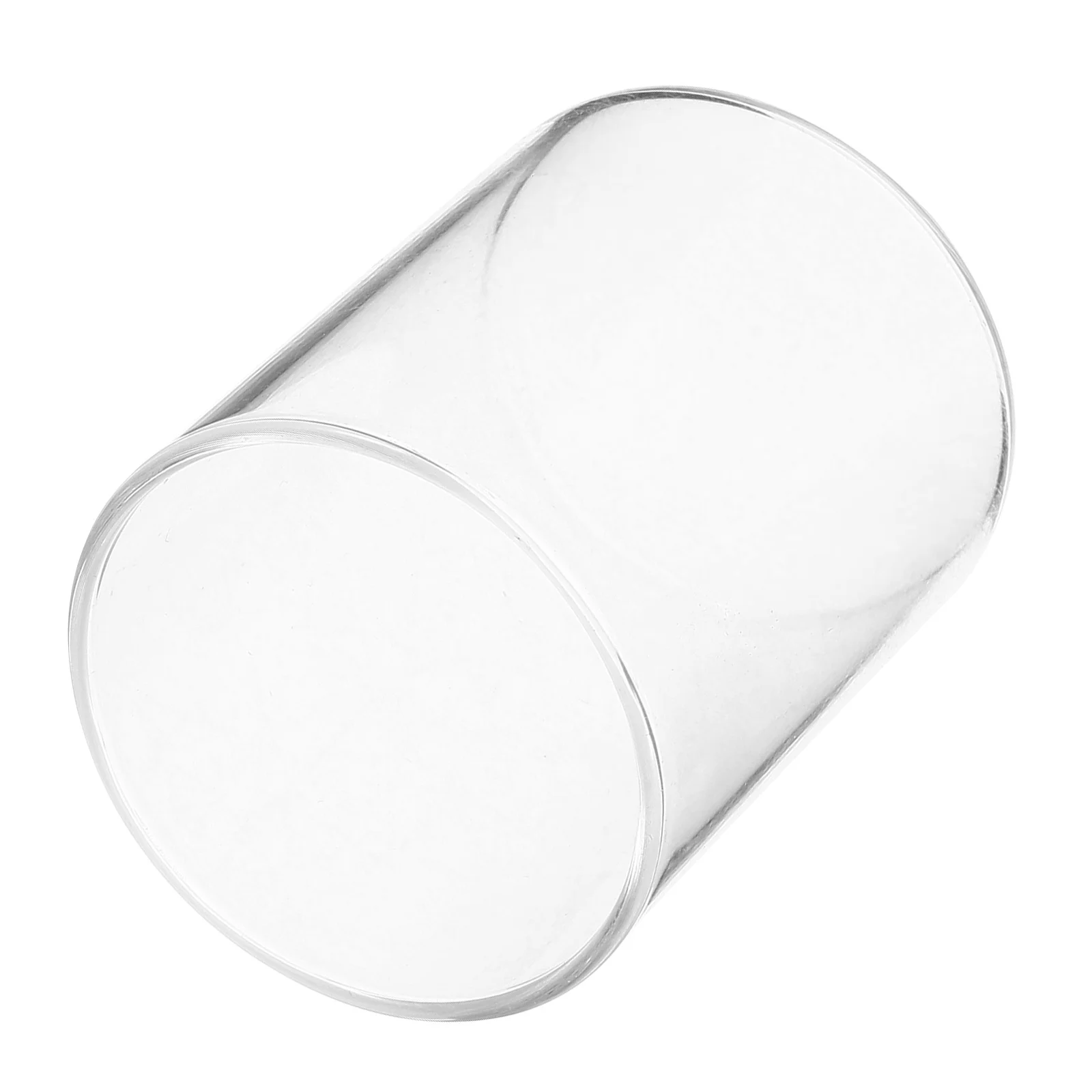 

Glass Holder Cylinder Clear Cover for Pillar Candles Wedding Home Party Decor Tall Windproof Glass Cup