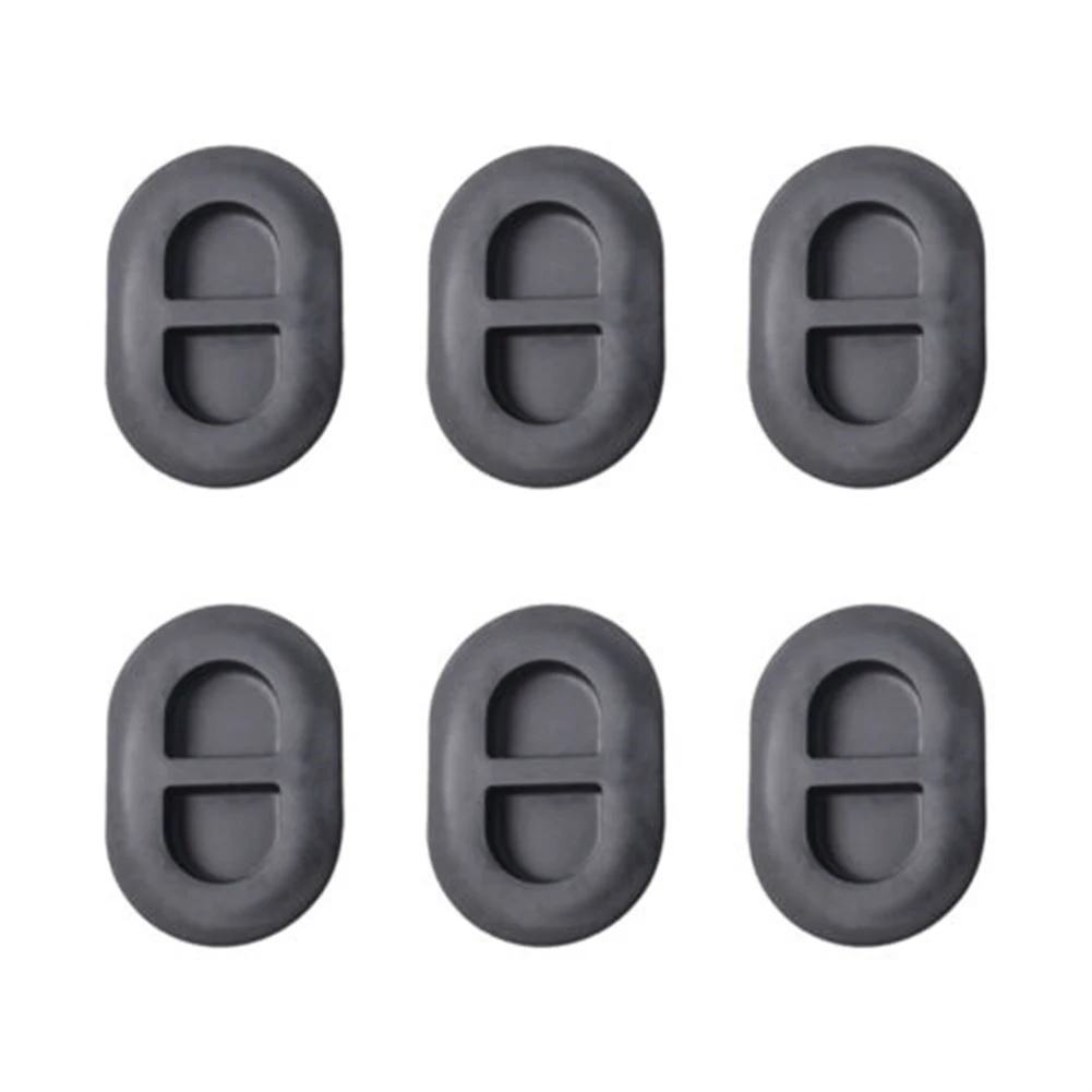 6pcs Rubber Plug For Wrangler JL 2018- 6 Required For 2-Door Model For Wrangler JK 2014-2018- 10 Required For 2-Door Model