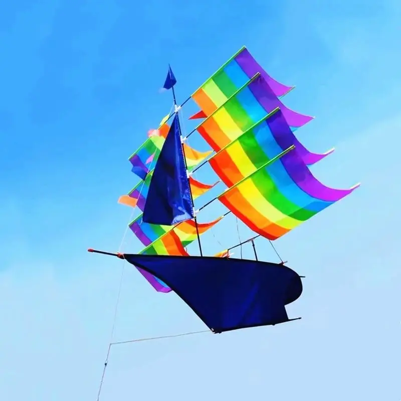 Cabarros voladores 3d para adultos, juego al aire libre, pipa de viento para niños, pipa voladora, juguetes al aire libre, impermeable profesional para parapente