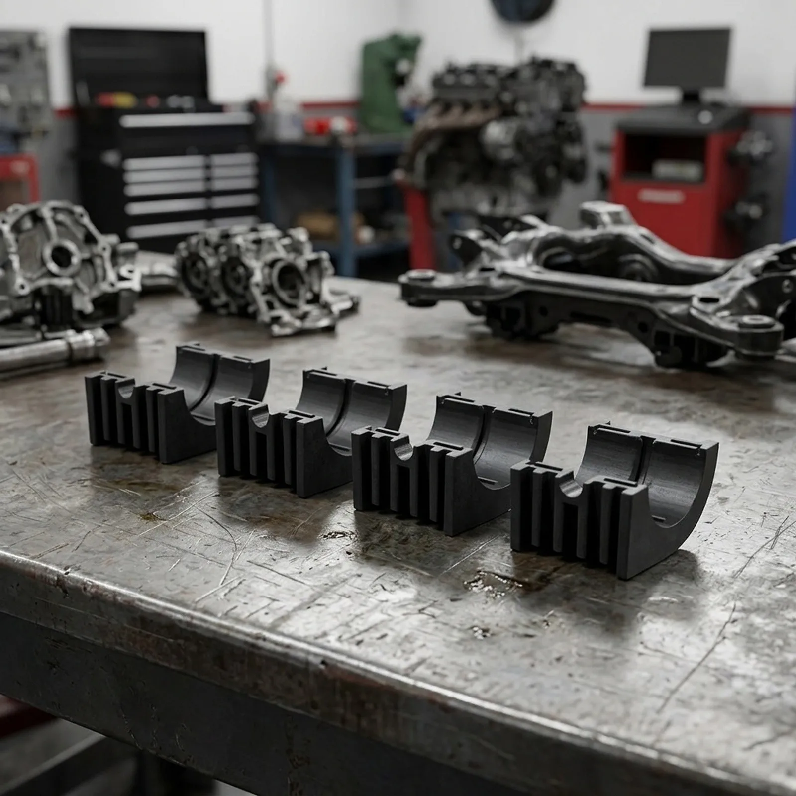 Rear for Roll Liner Sway Bar Bushing Heavy-duty Elastic Material As Shown In The Picture For RZR 4 900 2015-2018