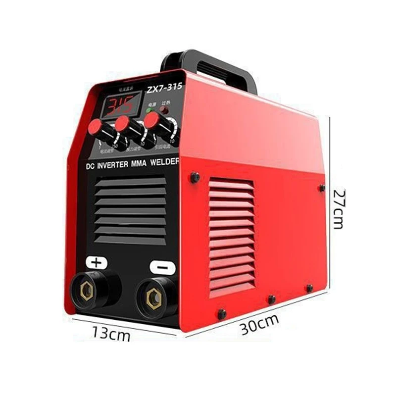 ZX7-315 Portable ARC Welding Machine Small Electric Welder 315A IGBT Inverter Welding Machine Dual Display Screen