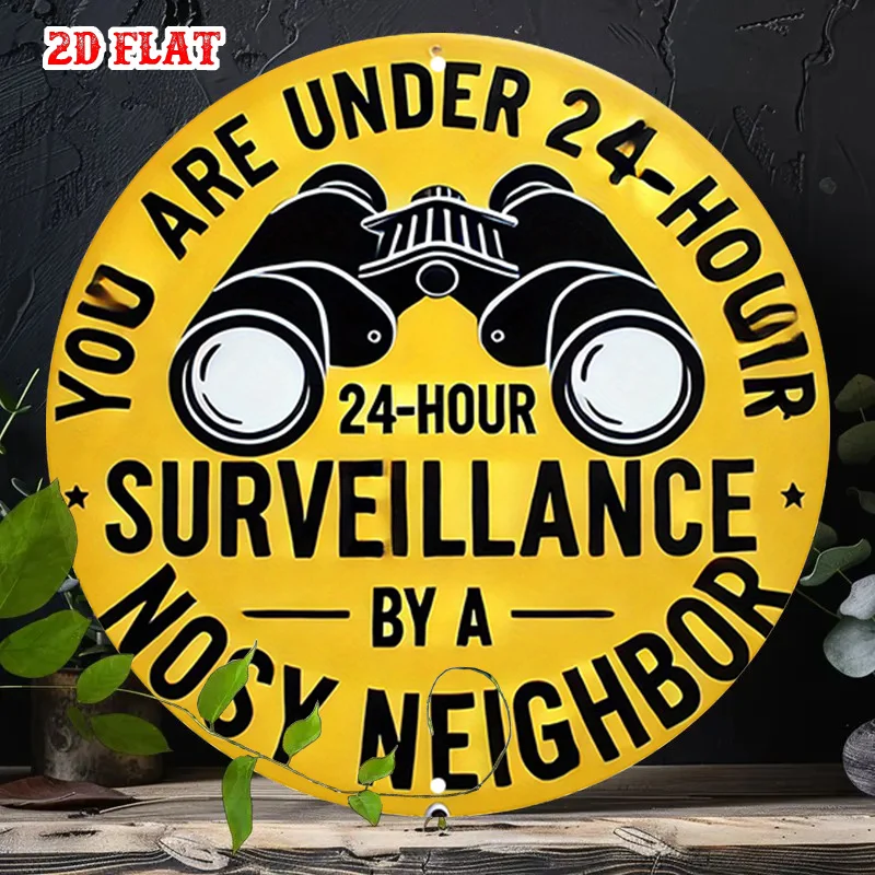 2D Flat, 1pc Funny Spy-Themed 