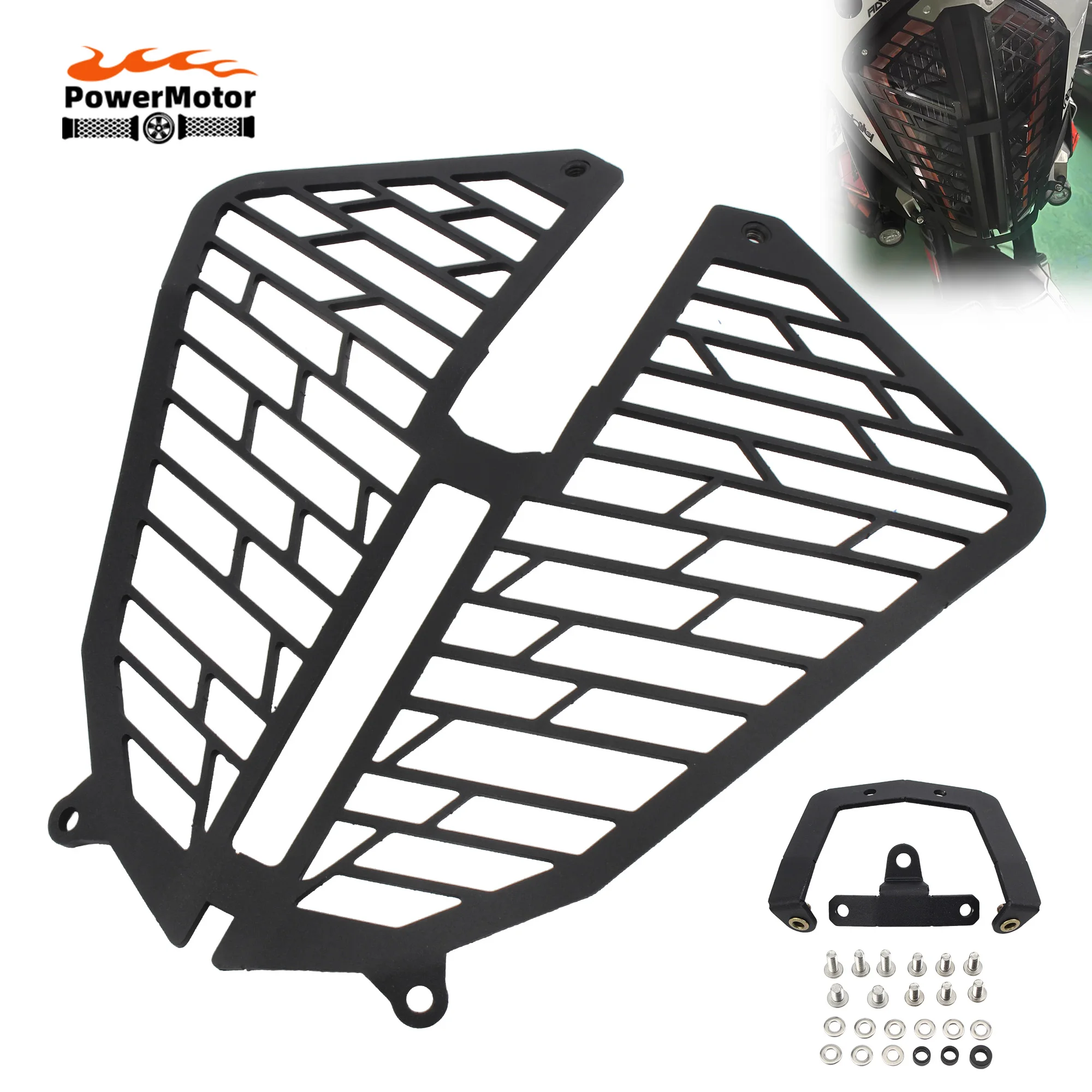 

Motorcycle Headlight Guard Head Light Lamp Protector For KTM 390 790 890 Adventure ADV R S 2019-2023 2024 Moto Accessories