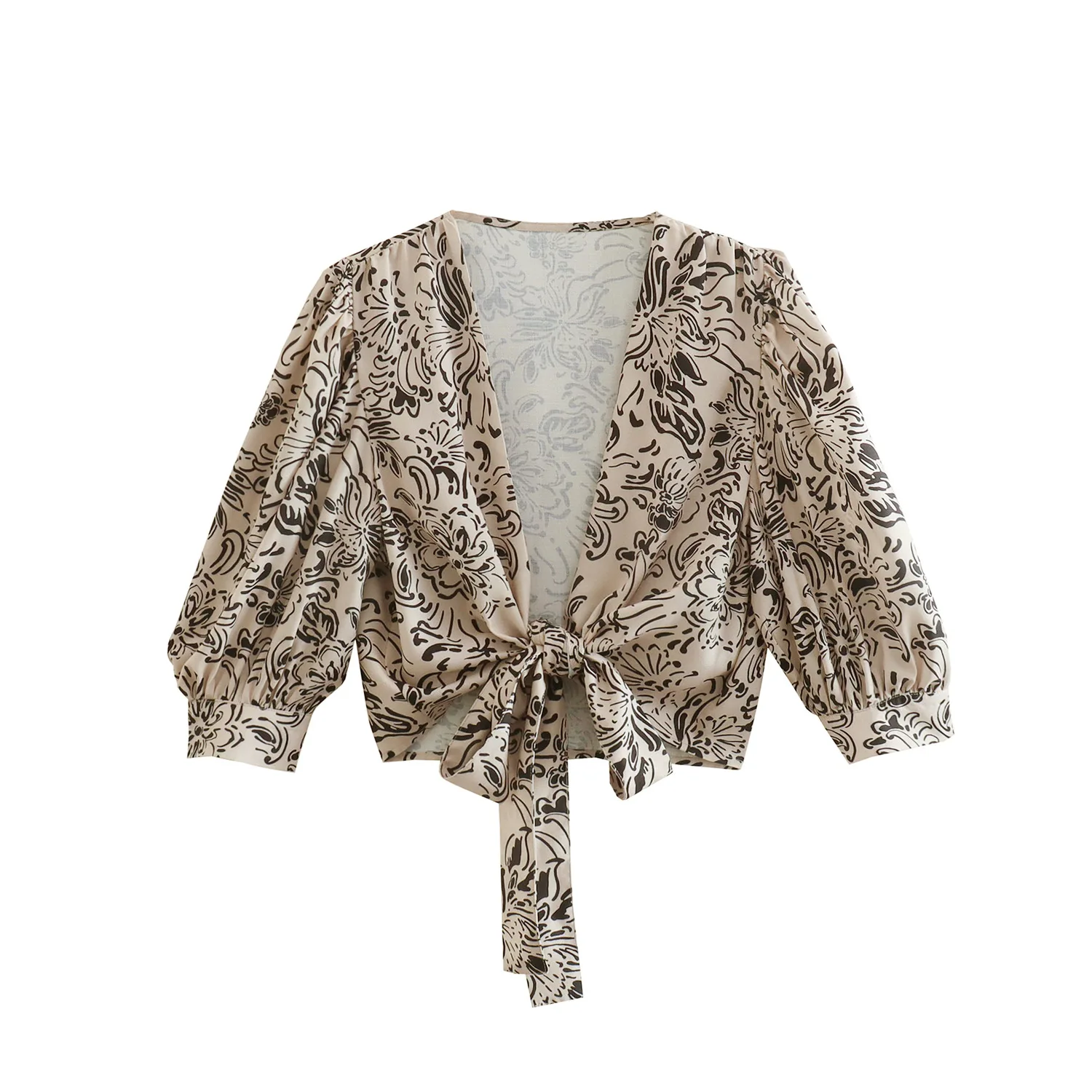 

European and American style 2025 new women's fashionable shirt casual long-sleeved cardigan button-up shirt top versatile