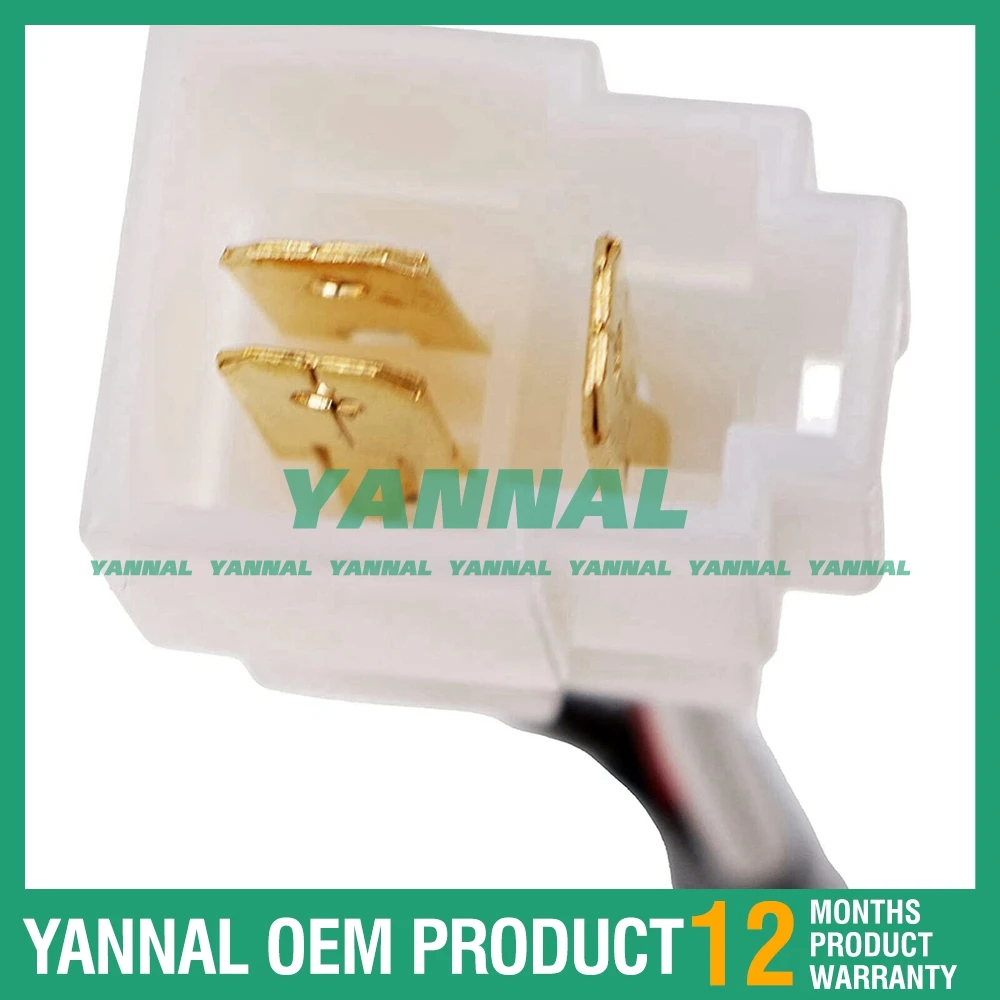 ضمان لمدة سنة لـ Bobcat Loader B100 B200 B250 12V الملف اللولبي لإغلاق الوقود 6680532 #2