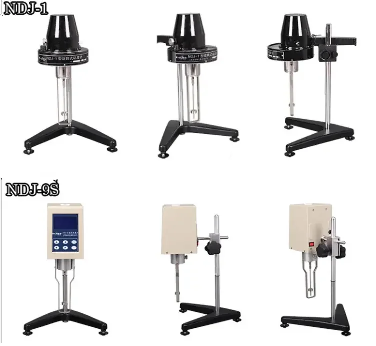 NDJ-1 Pointer Viscometer Viscosity Meter Rotary Rotational Indicator Viscometer