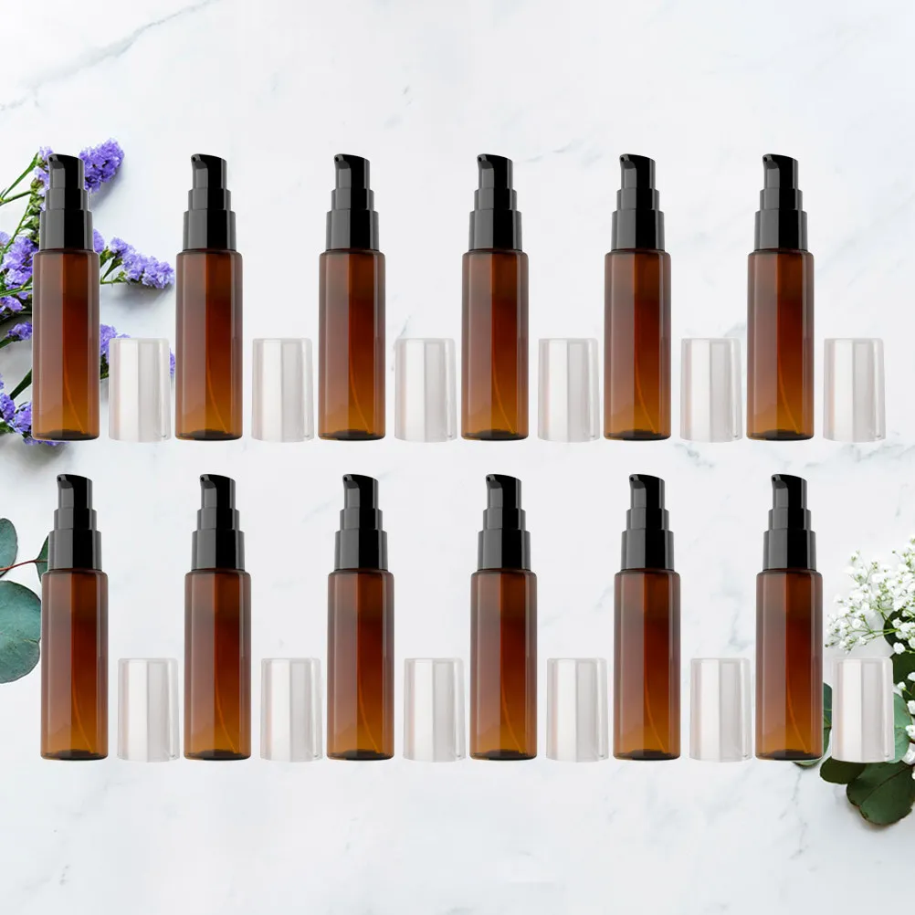 

12Pcs 30ml Premium Lotion Bottles Leakproof Reusable Containers for Liquid Soap Home Outdoor Use Empty Bottle Lotion Bottle