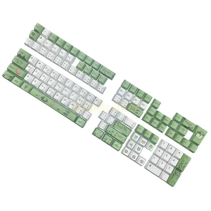 Q5WA Thai Keycaps PBT CAPECAP для 61 64 68 75 98 104 MX Переключатели