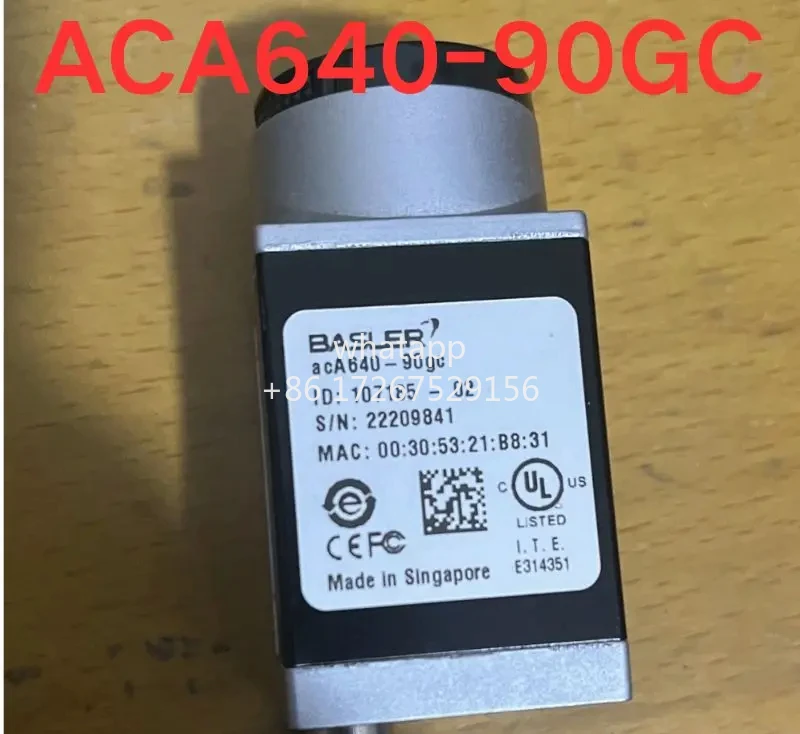 

Б/у тест ОК Промышленная камера ACA640-90GC