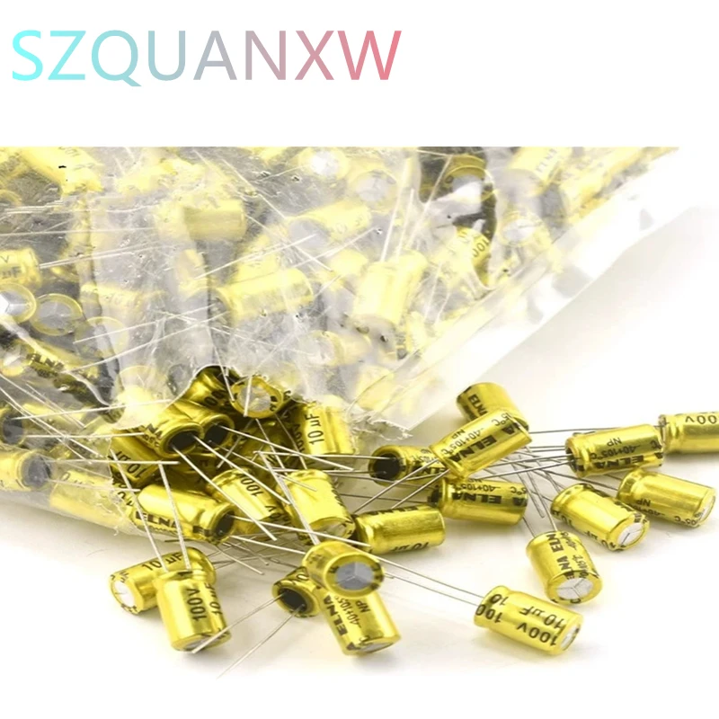 10 pz 100 V NP Altoparlante Senza Elettrodi Condensatore Audio Frequenza Non Polarità 1 UF 1.5 UF 2.2 UF 3.3 UF 4.7 UF Crossover Polipropilene