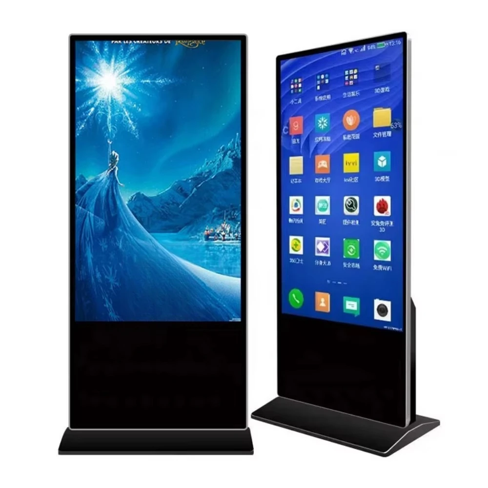 55 65 inch digital display panel signage display kiosk LCD touch screen