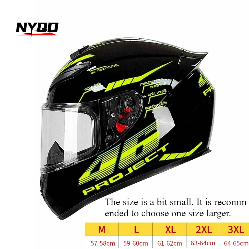 

DOT Motorcycle Helmet Full Face Safety Motobike Scooter Casco Moto Modular Capacetes Helmets Full Face Casco Unisex