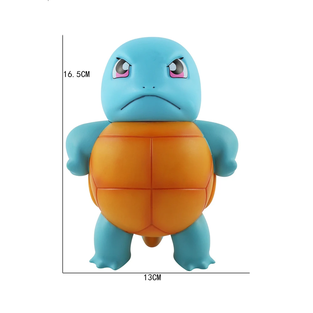 Pokemon 16cm Anime Figure Toys Cubone Pikachu Squirtle PVC Action Figure Game Statue Model Kids Toys Doll Desk Decorations Gifts