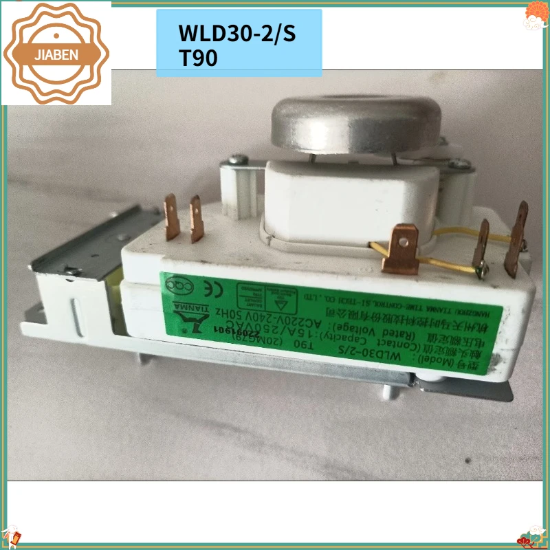 MU30TME 02S WLD30‑2/S T90 6‑Pins Mechanical Timer Switch, New Microwave Oven Repair Accessory