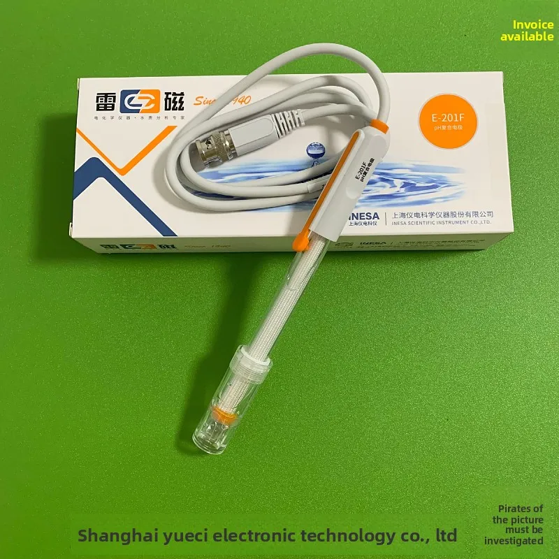Lei Magnetic E-201-F pH Fillable Composite Electrode, Probe, Sensor, Invoicing, Free Shipping