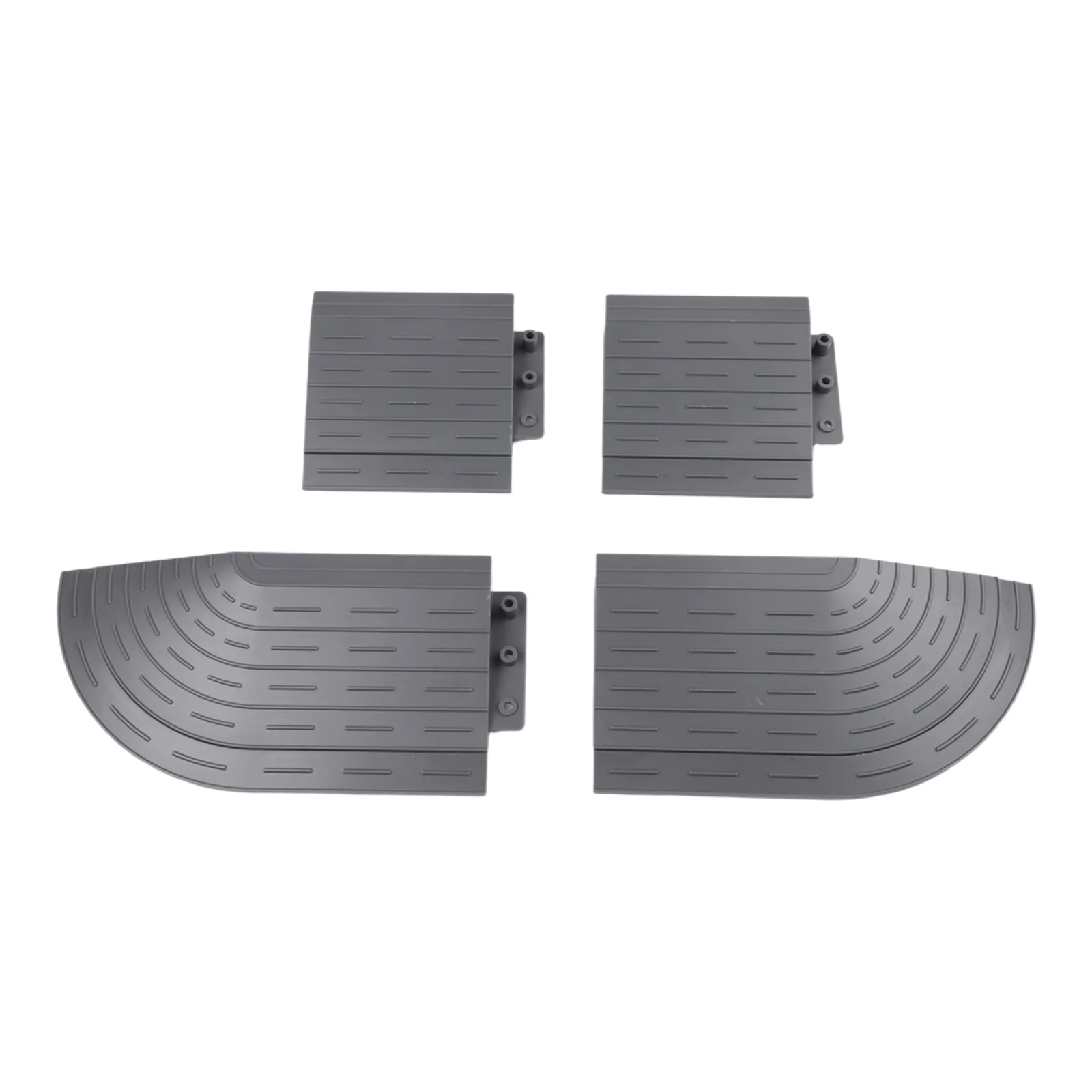 Door Threshold For Ramp For Robot Vacuum Cleaner 2.5cm Anti Slip Curb Strip For Sweeper Accessory Over Obstacle Transition Tool
