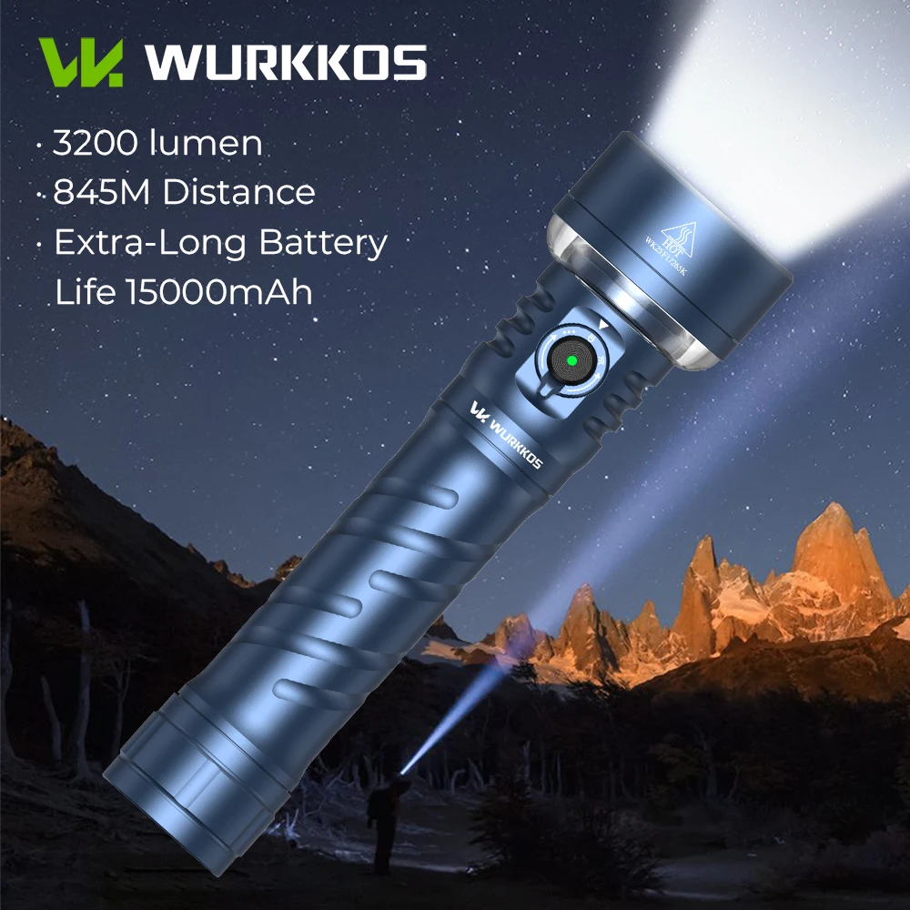 Wurkkos TS27 超高輝度懐中電灯 3200ルーメン - Renewable Energy Sources のレビューと価格