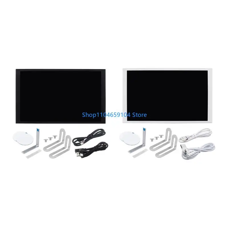 8inch IPSS Secondary Display Aluminium Case Case Type C Plugs Play Computer Monitor Support
