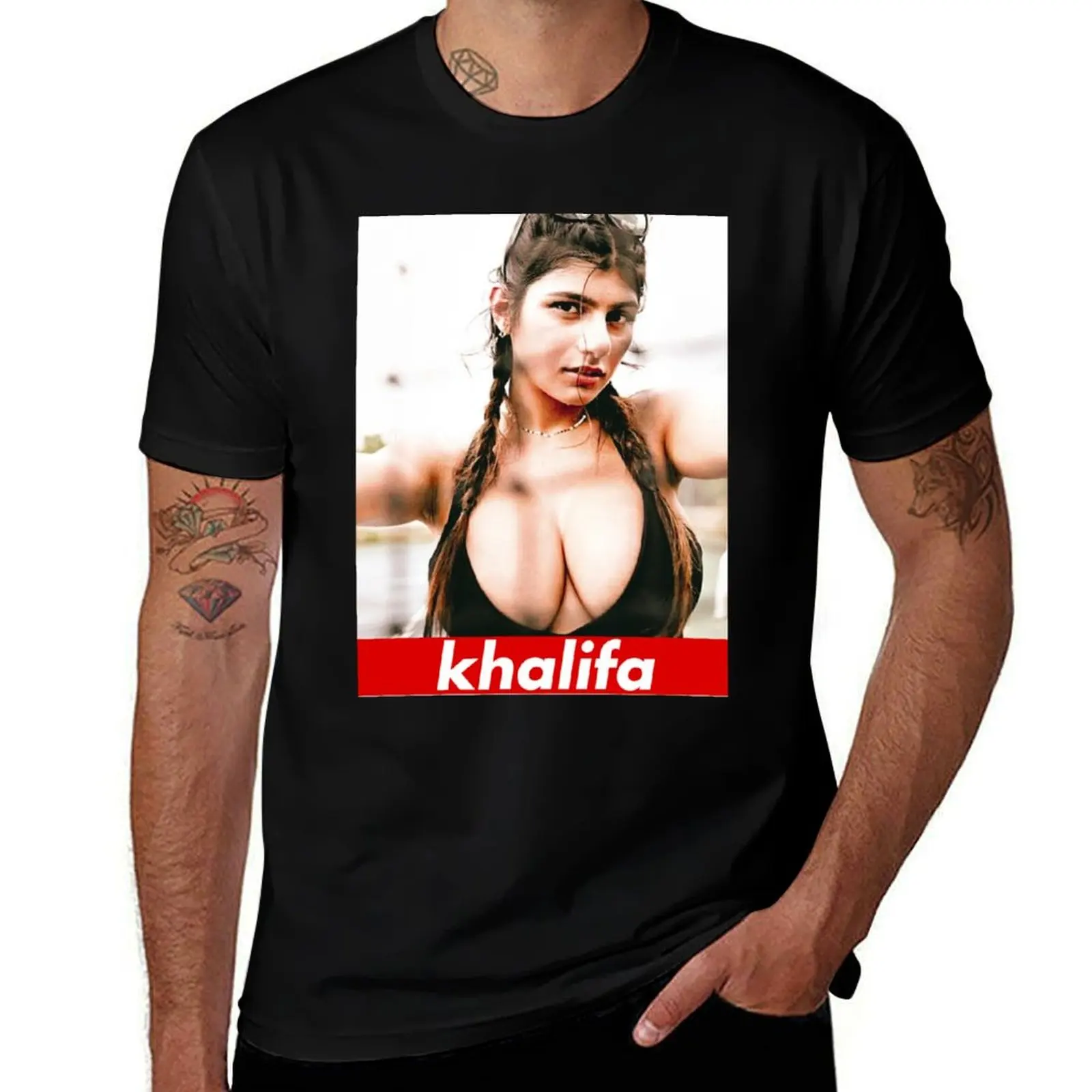 

Khalifa T-Shirt man t shirt luxury t shirts for man cotton T-Shirt