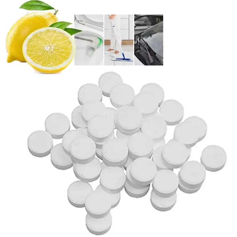 10-60pcs Powerful Coffee Machine Cleaning Tablet Effervescent Tablet Descaling Agent Kitchen Coffee Tea Dirt Cleaning Tablet